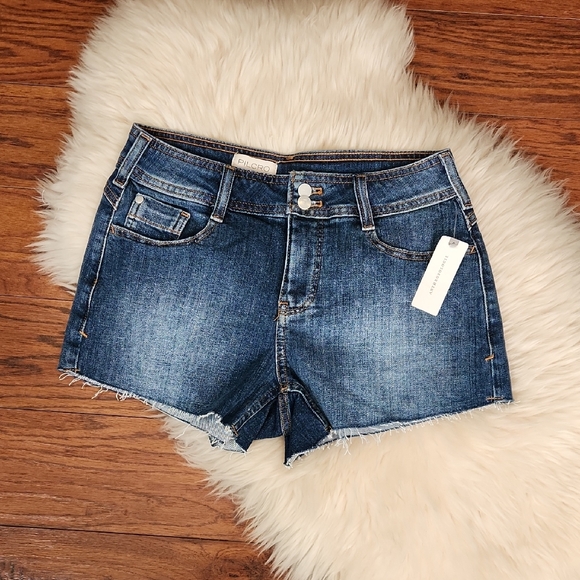 Anthropologie Pilcro Mid Rise Denim Shorts - Picture 1 of 4